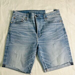 American Eagle Outfitters Light Blue Jean Shorts